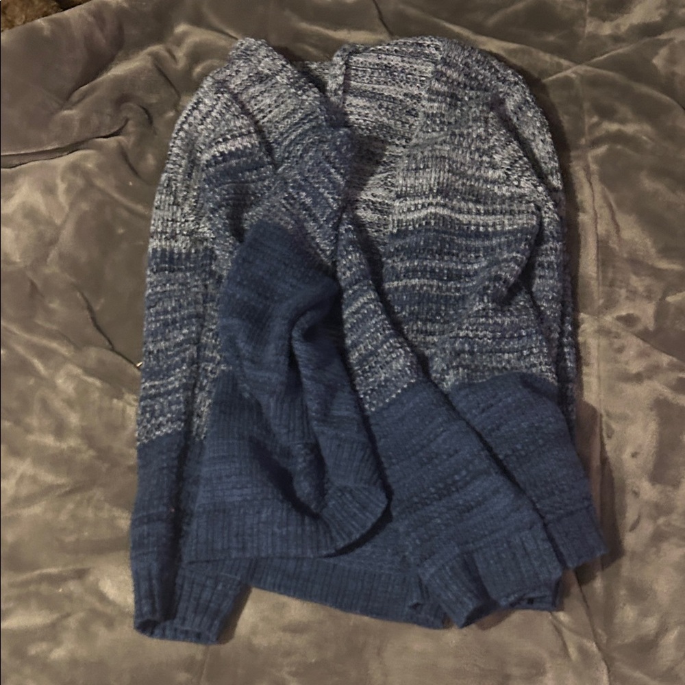 Croft & Barrow Blue Cardigan Sweater